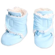 Baby - Smile Basic Socks - light blue with lamb 3-6 months - Baby Booties