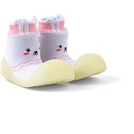 Chameleon Sock booties Rabbit size 115 - Baby Booties