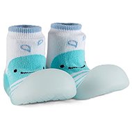 Chameleon Sock booties Whale size 115 - Baby Booties
