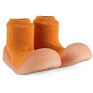 Chameleon Sock booties Coral size 115 - Baby Booties