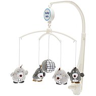 Baby Mix Carousel above the crib Mole grey - Cot Mobile