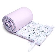 Maceshka Basic Cranberry/pink - Crib Bumper