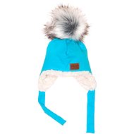 Baby - Smile Ušanka, tyrkys - Children's Hat
