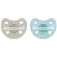 CHICCO Physio Luxe, green/gray, 6-16 m, 2 pcs - Baby Pacifier