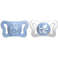 CHICCO Physio Micro, silicone, 0-2 m, boy, 2 pcs - Baby Pacifier