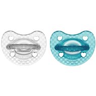 CHICCO Physio Luxe, green/gray, 16-36 m, 2 pcs - Baby Pacifier
