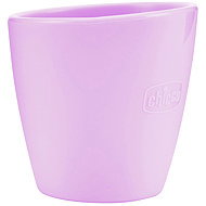 CHICCO Silicone Pink 6m+ - Baby cup