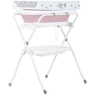 CHIPOLINO With changing mat and stand Fiore Pink - Baby Bathtub