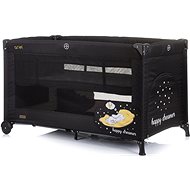 CHIPOLINO Postýlka cestovní Ariel Ebony - Travel Bed