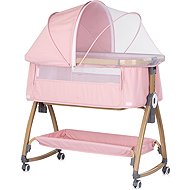 Chipolino Charisma 2-in-1 Pink/Wood - Cot