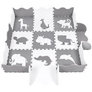 EVA Puzzle alátét Szafari 31,5 × 31,5 × 1 cm (25 db) - Habszivacs puzzle