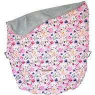 Pinkie-blanket with drawstring Spring Flower Pink - Blanket