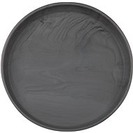 Silikonový talíř Eeveve Plate large Silicone - Marble Granite Gray - Children's Plate
