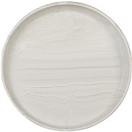 Silikonový talíř Eeveve Plate large Silicone - Marble Cloudy Gray - Children's Plate