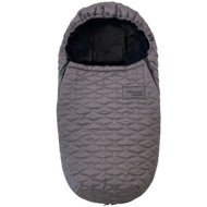Pinkie Superfine Winter Down Sleeping Bag Dark Grey - Stroller Footmuff