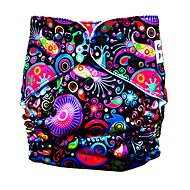 GaGa's Fabric diaper All in One Peacock - Nappies