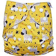 GaGa's Cloth Diaper All in One Yellow Zebra - Nappies