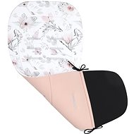 Hajan Stroller mat Flowers with Bamboo - Stroller liner