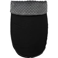 Hajan Softshell Minky Grey with Reflex - Footmuff