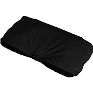 Hajan MAXI Softshell Minky Black - Stroller Hand Muff