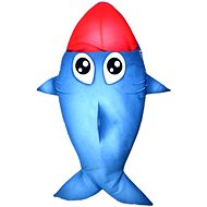 IMPAR Shark sleeping bag - blue - Children's Sleeping Bag