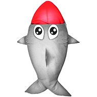 IMPAR Shark sleeping bag - grey - Children's Sleeping Bag
