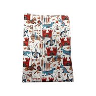 Changing mat (PUL) - Bajaja, blue velour - Changing Pad