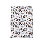 Changing mat (PUL) - Sheep's delight, light blue velour - Changing Pad