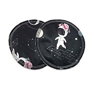 BIO Bra Inserts - Valentina in space (PUL) - Breast Pads