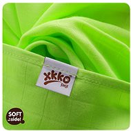 XKKO Bamboo Diapers 70 × 70 - Lime 3 pcs - Cloth Nappies