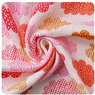 XKKO Bamboo Diapers 70 × 70 - Heaven for Girls Mix 3 pcs - Cloth Nappies