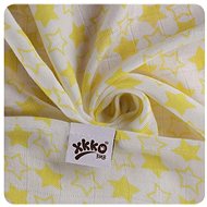 XKKO Bamboo Diapers 70 × 70 - Little Stars Lemon Mix 3 pcs - Cloth Nappies