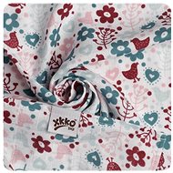 XKKO Bamboo Diapers 70 × 70 - Flowers&Birds Girls Mix 3 pcs - Cloth Nappies