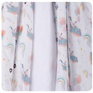 XKKO Bamboo Diapers 70 × 70 Digi - Sky Whale Mix 3 pcs - Cloth Nappies