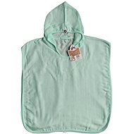 XKKO BMB Bamboo Muslin Poncho Mint - Children's Bath Towel