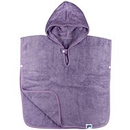 XKKO Organic cotton terry poncho Organic Lavender Aura (1,5 - 4 years) - Children's Bath Towel