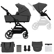 Kinderkraft Select 2 in 1 Yoxi Moonlight Grey - Baby Buggy