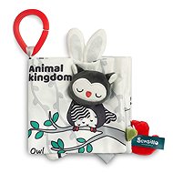 Sensillo Kontrastní knížka pro miminko black&white Sova - 