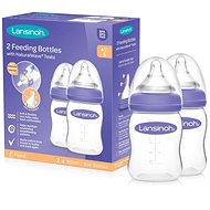 Lansinoh 160ml DUOPACK with NaturalWave TM teat (S) - Baby Bottle Set