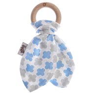 XKKO BMB Tickets Teether - Baby Blue Cross - Baby Teether