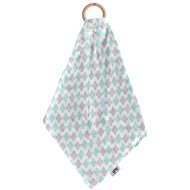 XKKO BMB bite with nappy - Mint Cross - Baby Teether