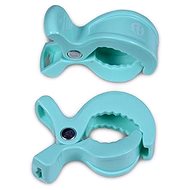 PETITE&MARS Peg Peg for pram (2 pcs) mint - Pram Pegs