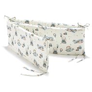 LaMillou Bavlněný nárazník do postele Simbo 25 × 210 cm - Crib Bumper