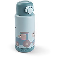 Done by Deer termo láhev Tiny farm, modrá, 340 ml - Children's Water Bottle