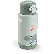 Done by Deer Playground Insulated Bottle, Green, 340ml - Children's Water Bottle