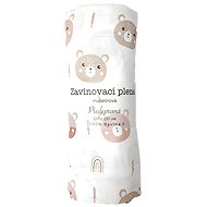Prem International Wrap Diaper 120 × 120 cm Bear Arrow (Pack of 1) - Cloth Nappies