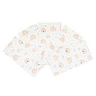Prem International Cloth diaper 70 × 70 cm Rainbow (pack of 5) - Cloth Nappies