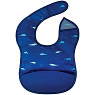 Tiny Twinkle Bib with silicone pocket Ocean Life - Bib