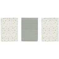 Bébé-Jou Bamboo muslin washcloths Bohemian Garden 3 pcs - Washcloth