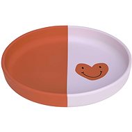 Lässig Plate Happy Rascals Heart lavender - Children's Plate